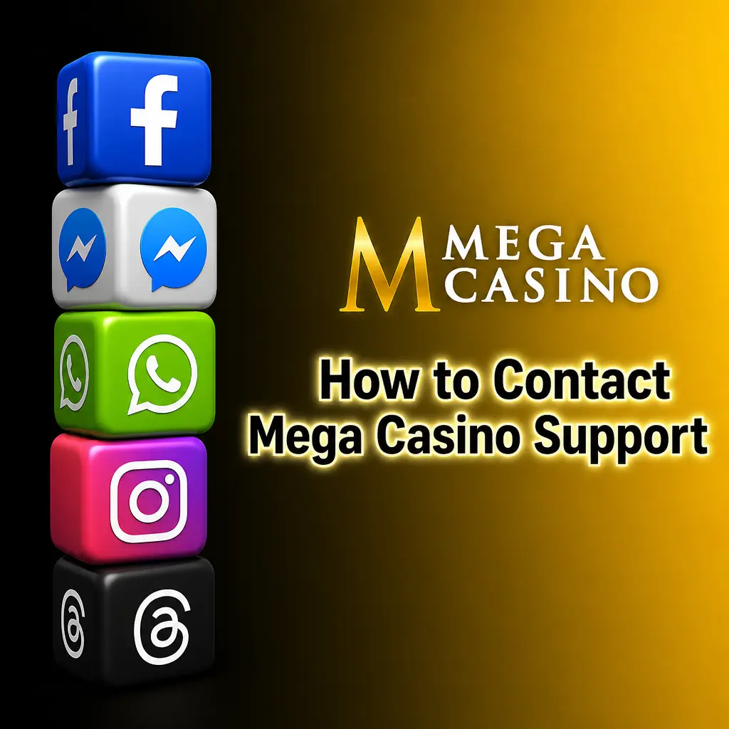 Mega Casino 24/7 UK support: live chat, email, help centre and social media contact options