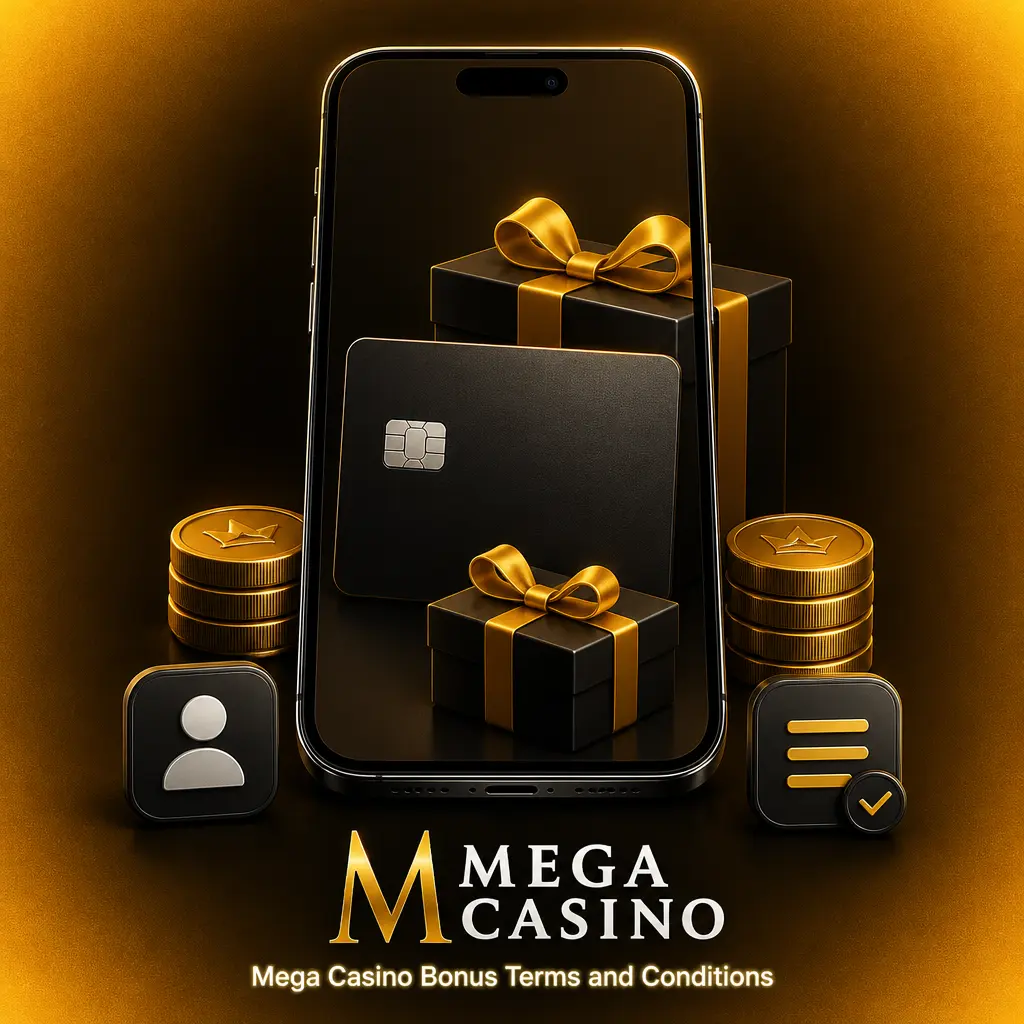 Mega Casino bonus terms: UK 18+, one offer per household, 7-day wagering, excluded games, ID verification required.
