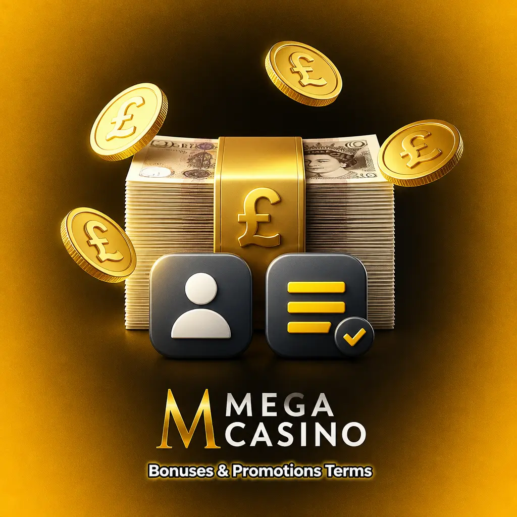 Mega Casino bonus and promotion terms: wagering requirements, expiry, eligible games, bet limits, and withdrawal caps explained.