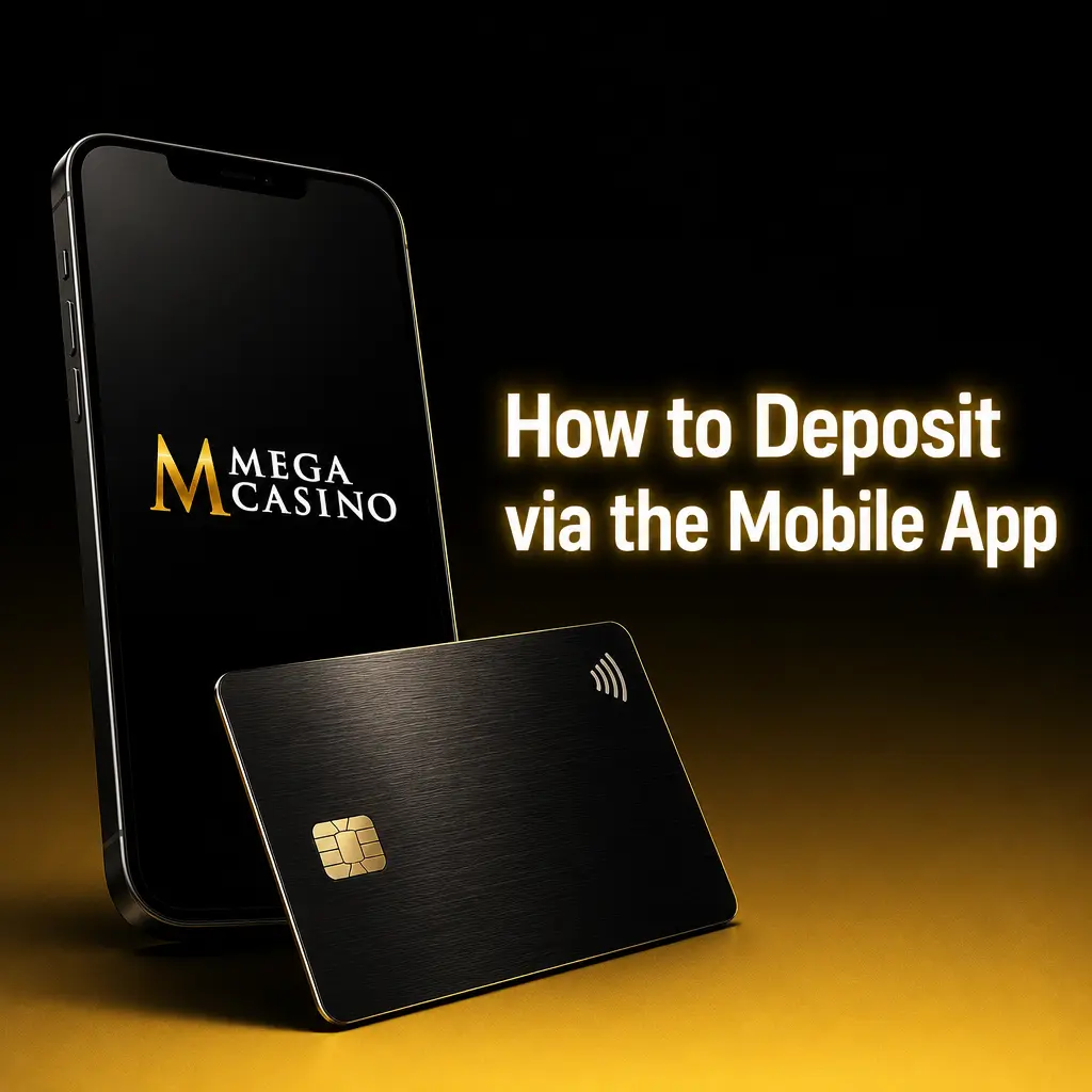 Step-by-step guide to depositing funds via the Mega Casino mobile app using supported payment methods