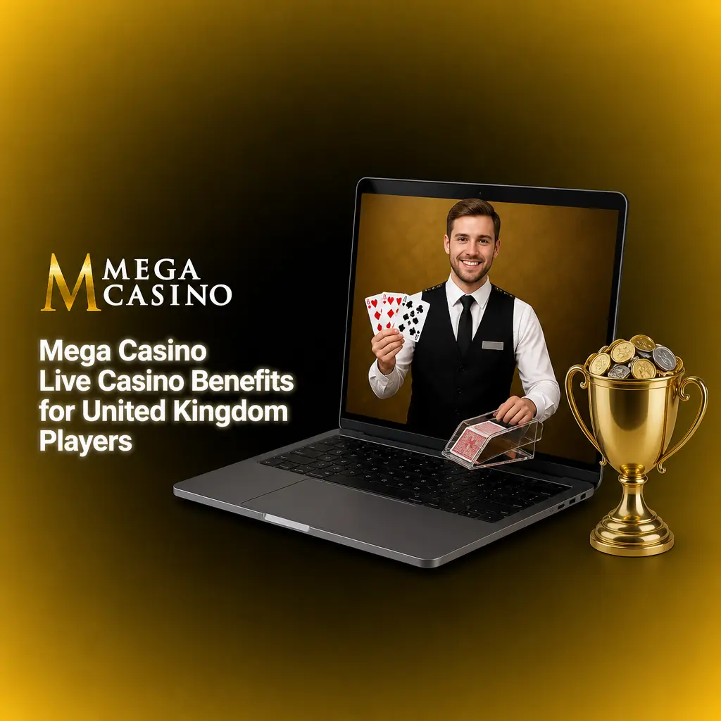 Mega Casino live casino benefits for UK players: HD dealer streams, chat features, multi-camera views and flexible GBP stake ranges.